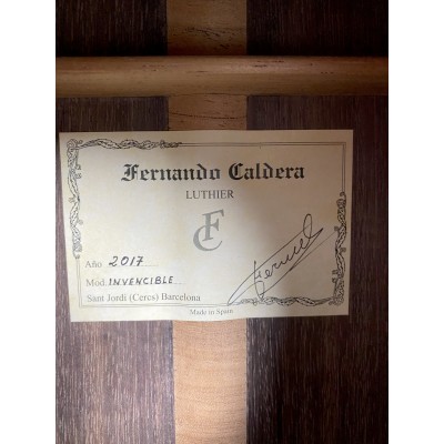 Guitarra Fernando Caldera "La Invencible"