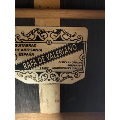 Guitarra Rafa de Valeriano