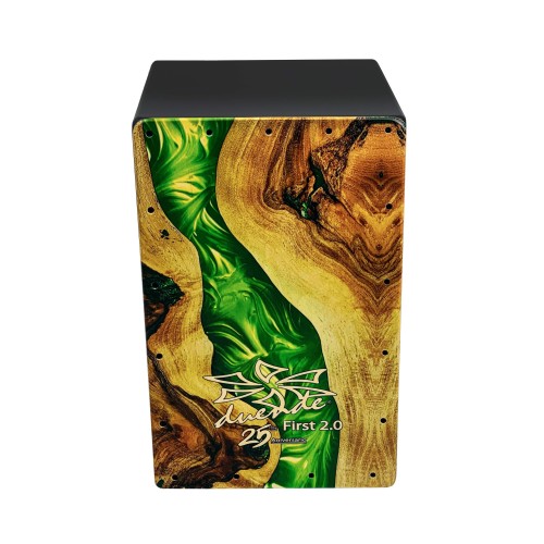 Cajón Flamenco Duende First 2.0 VERDE 25 Aniversario