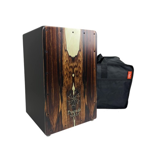 Cajón Flamenco Duende First Ziricote con funda Cibeles