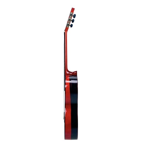 GUITARRA FLAMENCA PRUDENCIO SÁEZ 3FL (37) ROJA con tapa de pino