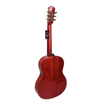Guitarra Flamenca José Rincón C320.590RJ Roja con tapa maciza