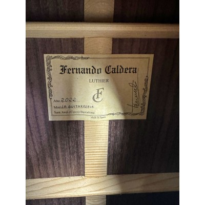 Guitarra Flamenca Fernando Caldera Palo Santo