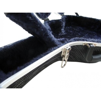 Estuche Cibeles ABS Negro Rayado