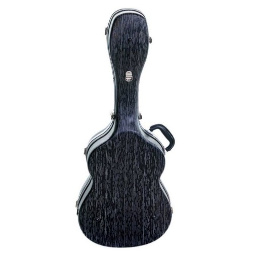 Estuche Cibeles ABS Negro Rayado