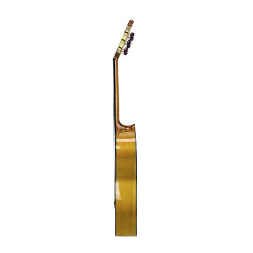 Guitarra Flamenca Hermanos Sanchis Solea Ciprés color Oro Viejo con tapa de cedro