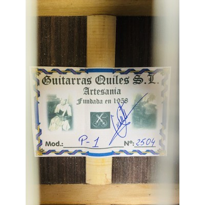 Guitarra Flamenca de Vicente Quiles modelo P-1