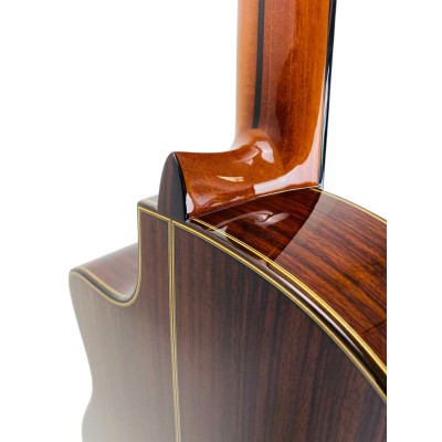 Guitarra Antonio de Toledo AATF-17NE con cutaway y Previo Fishman PSY-301