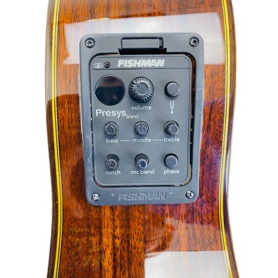 Guitarra Antonio de Toledo AATF-17NE con cutaway y Previo Fishman PSY-301