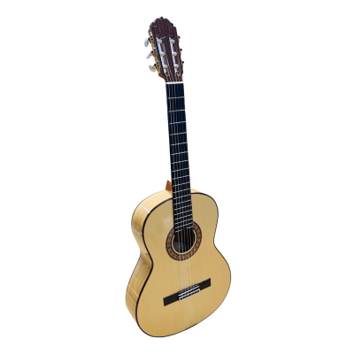 Guitarra de Amalio Burguet modelo SOLEA BLANCA