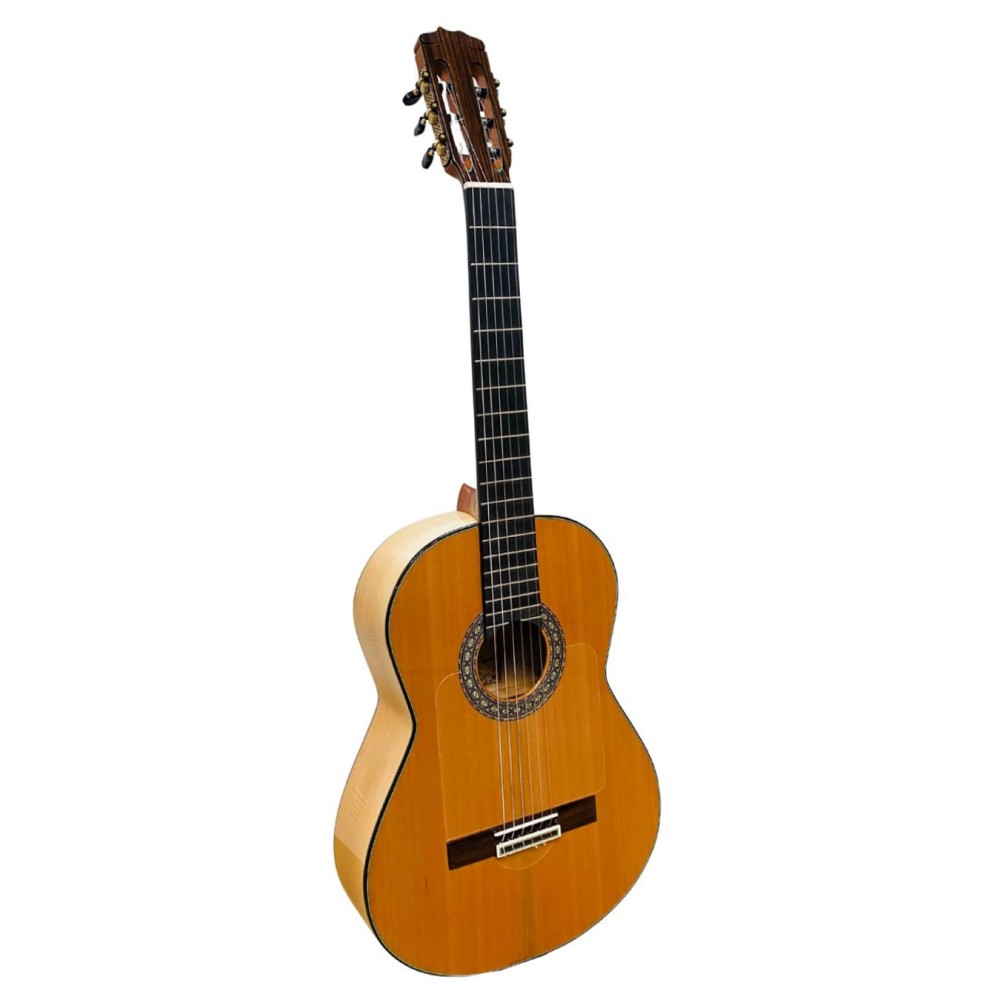 Guitarra Artesana Flamenca Alfonso González modelo Luthier Blanca