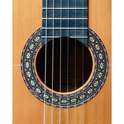 Guitarra Artesana Flamenca Alfonso González modelo Luthier Blanca