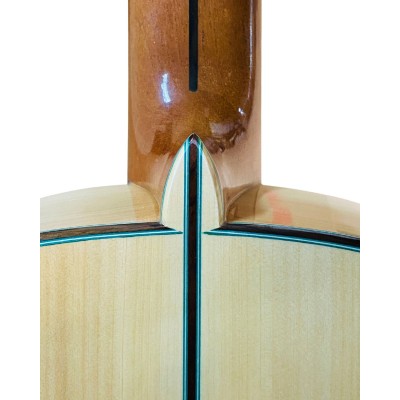 Guitarra Artesana Flamenca Alfonso González modelo Luthier Blanca