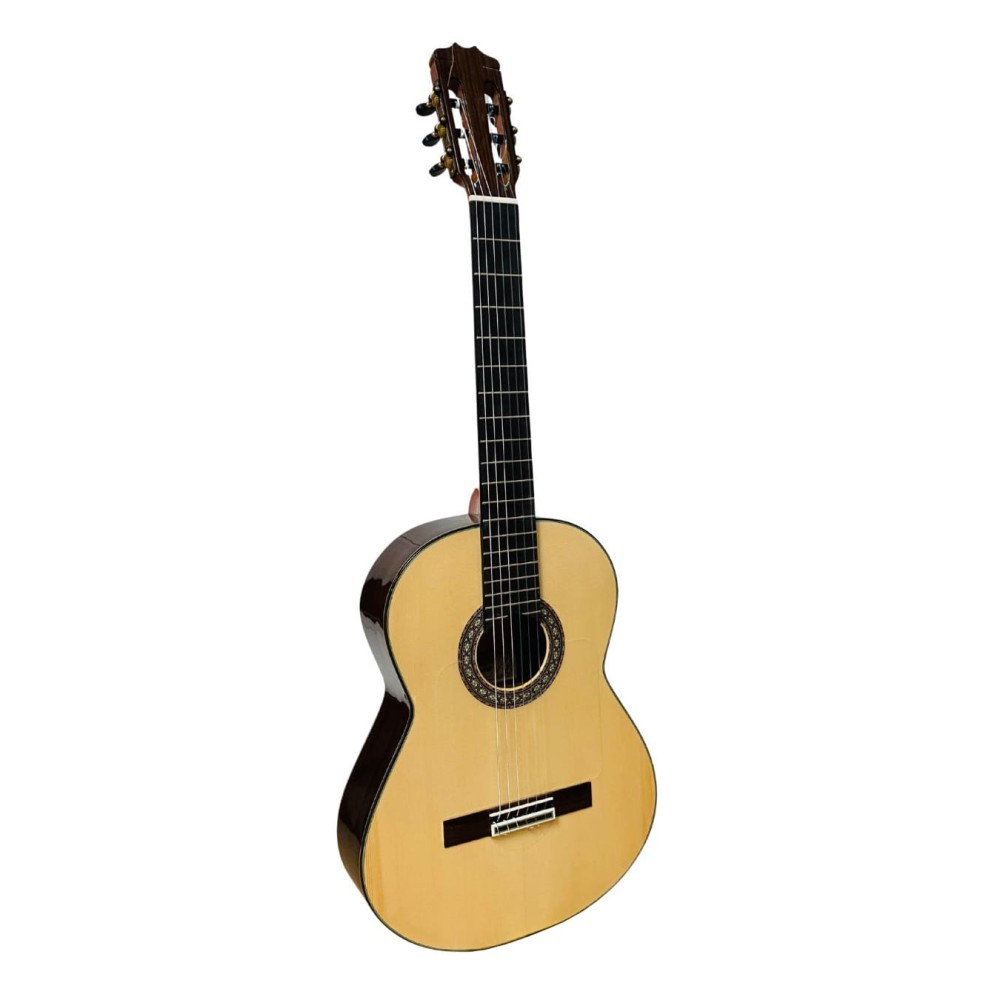 Guitarra Artesana Flamenca Alfonso González modelo Luthier Negra