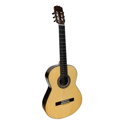 Guitarra Artesana Flamenca Alfonso González modelo Luthier Negra