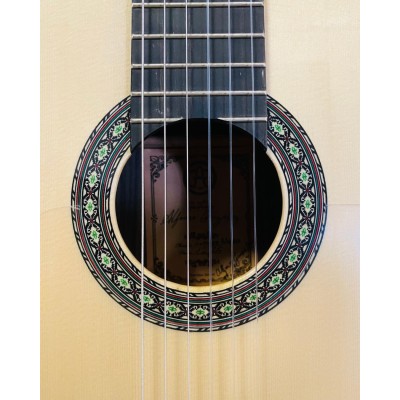 Guitarra Artesana Flamenca Alfonso González modelo Luthier Negra