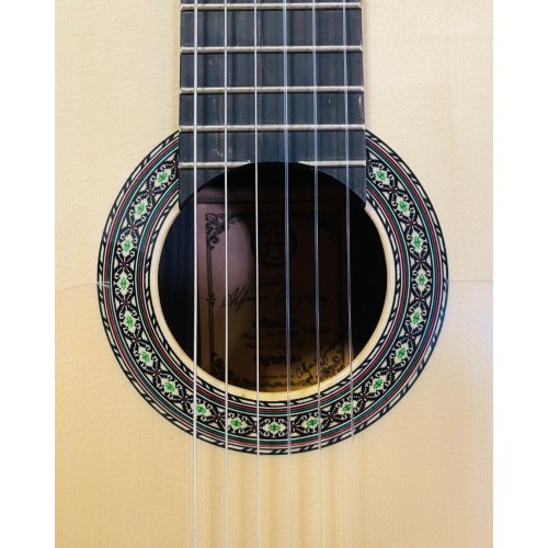 Guitarra Artesana Flamenca Alfonso González modelo Luthier Negra