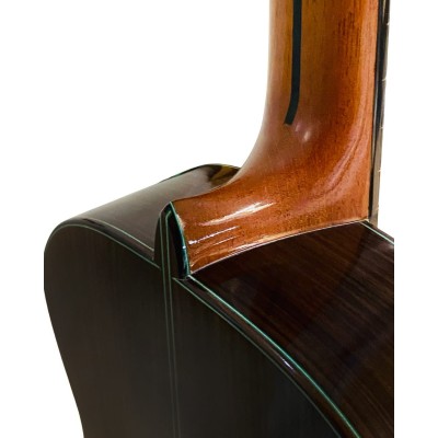 Guitarra Artesana Flamenca Alfonso González modelo Luthier Negra