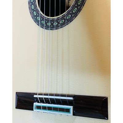 Guitarra Artesana Flamenca Alfonso González modelo Luthier Negra