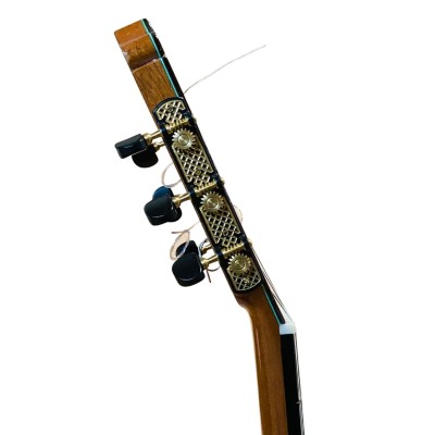 Guitarra Artesana Flamenca Alfonso González modelo Luthier Negra