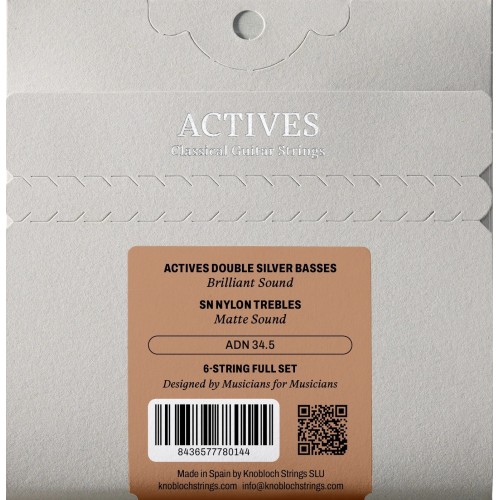 Knobloch Actives SN NYLON ADN 34.5 Juego de Cuerdas. Tensión Alta