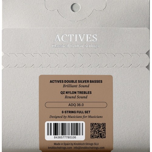 Knobloch Actives QZ Nylon ADQ 36.0. Juego de Cuerdas Guitarra