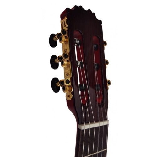 Guitarra Flamenca Tatay 90RS Roja. Fondo de Palosanto con Tapa Maciza de Abeto