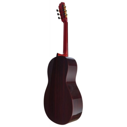 Guitarra Flamenca Tatay 90RS Roja. Fondo de Palosanto con Tapa Maciza de Abeto