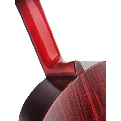 Guitarra Flamenca Tatay 90RS Roja. Fondo de Palosanto con Tapa Maciza de Abeto