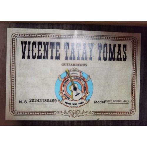 Guitarra Flamenca Vicente Tatay C320.580 RS.