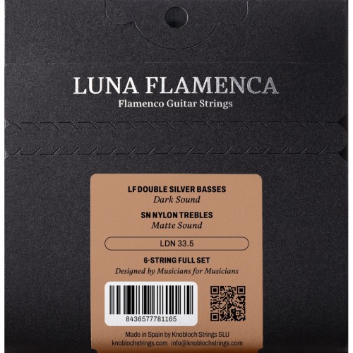 Knobloch Luna DS SN Medium 33.5 Juego de Cuerdas