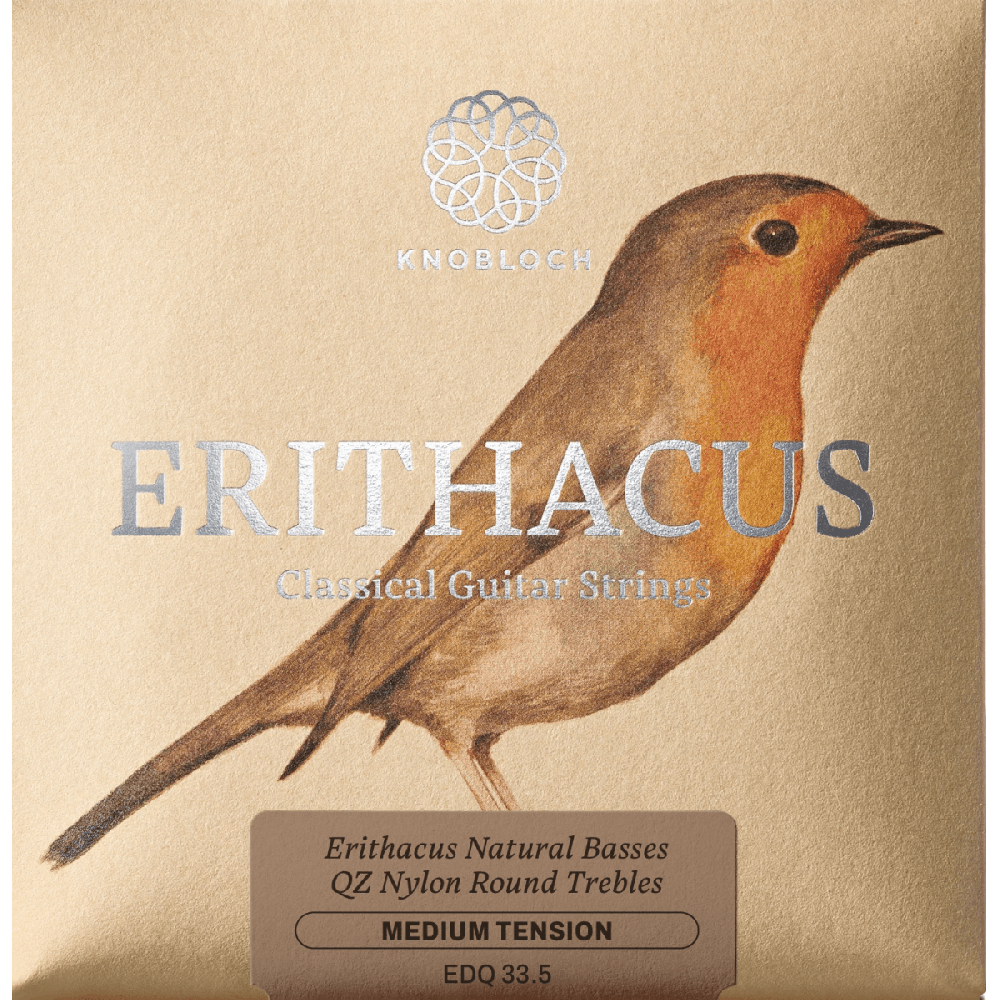 Knobloch Erithacus Nylon QZ Media EDQ 33.5 Juego de Cuerdas para Guitarra
