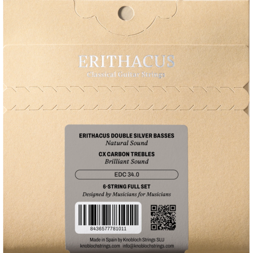 Knobloch Erithacus Carbon CX Media/Fuerte EDC 34.0 Juego de Cuerdas