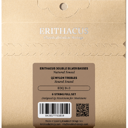 Knobloch Erithacus Nylon QZ Media/Fuerte EDQ 34.0 Juego de Cuerdas