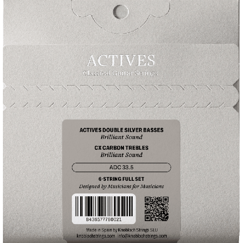Knobloch Actives CX Carbon 300 ADC Juego de Cuerdas Guitarra