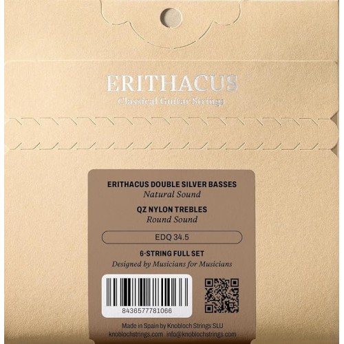 Knobloch Erithacus Nylon QZ Fuerte EDQ 34.5 Juego de Cuerdas