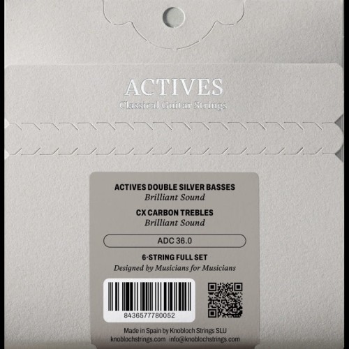 Knobloch Actives CX Carbon 600 ADC Juego de Cuerdas Guitarra