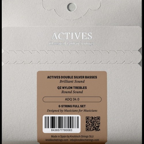 Knobloch Actives QZ Nylon 400 ADQ Juego de Cuerdas Guitarra