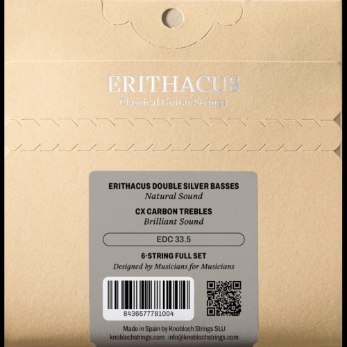 Knobloch Erithacus Carbon CX Media EDC 33.5 Juego de Cuerdas