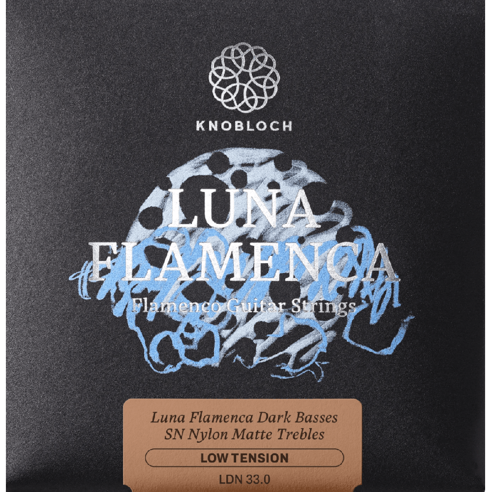 Knobloch Luna DS SN Low tensión 33.0 Juego de Cuerdas para Guitarra Clásica y Flamenca