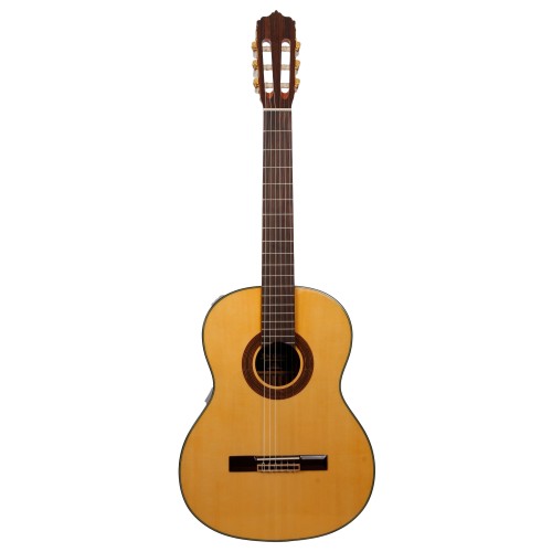 F80RS - GUITARRA FLAMENCA JOSE GOMEZ AROS Y FONDO CON FUNDA 10MM