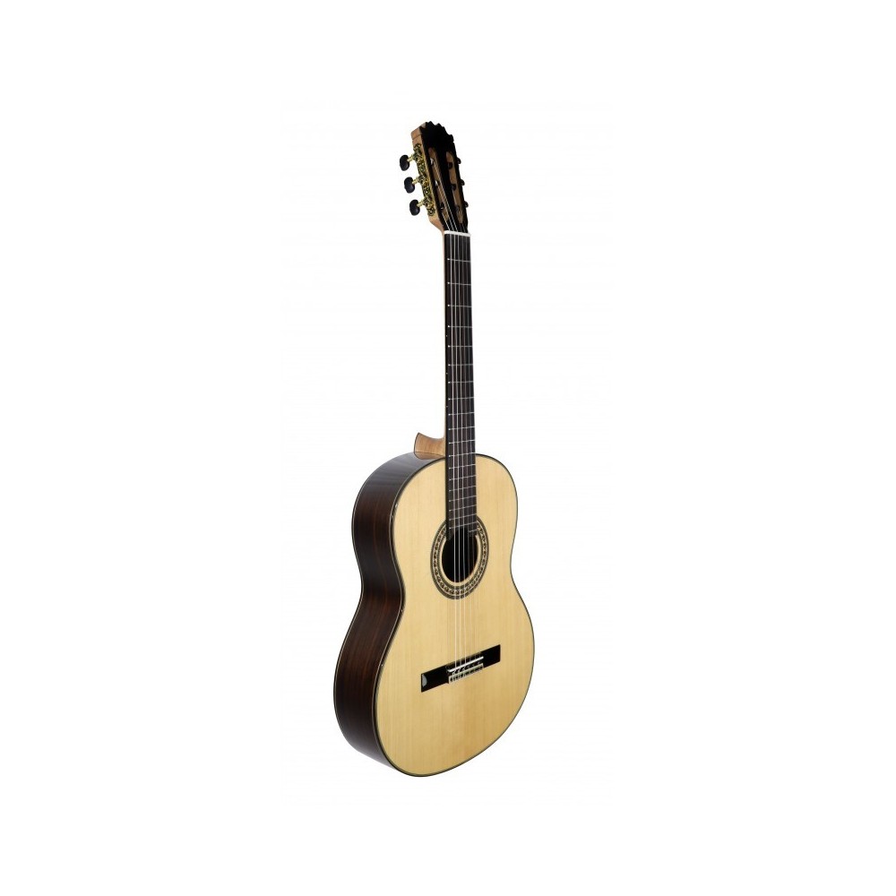 Guitarra Flamenca Vicente Tatay C320.580 RS. Fondo y aros de Palosanto y tapa de Pino Abeto. Incluye funda de 10mm