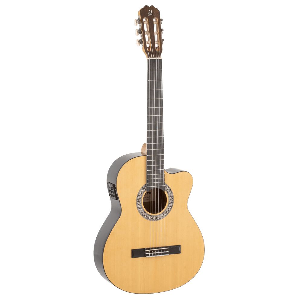 GUITARRA CLASICA ADMIRA SARA 4/4 ELECTRIFICADA CON CUTAWAY SERIE INICIACIÓN BRILLO