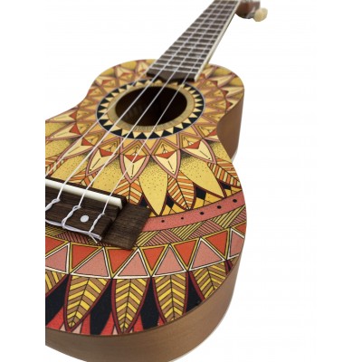 Ukelele Soprano Bamboo Summer B1E-SM