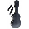 Estuche Guitarra ABS Rapsody Negro y Rayas
