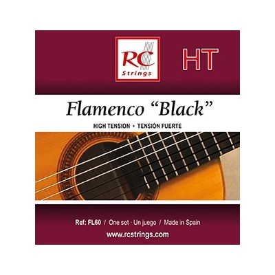 Royal Classic FL60 Flamenco Black Tensión Fuerte Juego de Cuerdas para