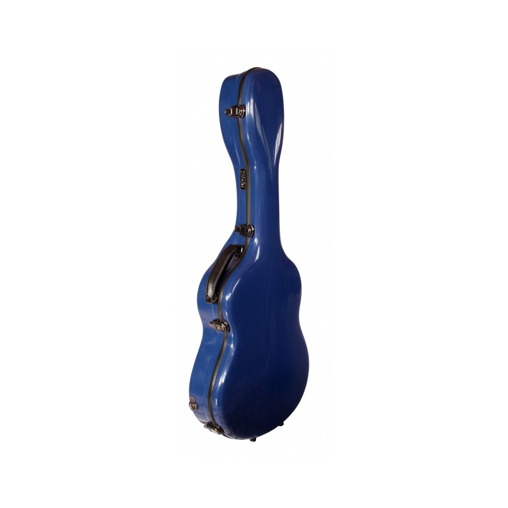 Estuche Guitarra Fibra Vidrio y Carbono Azul