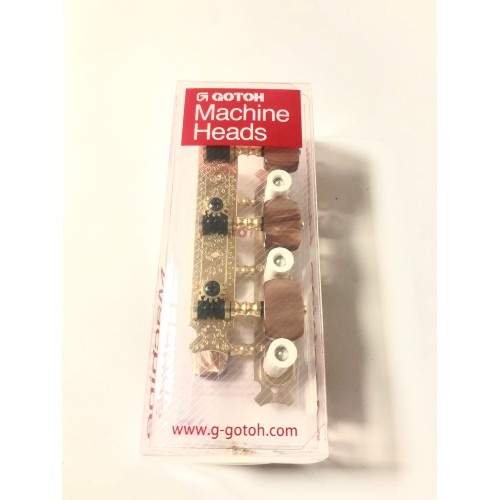 Clavijero Gotoh Clásica Dorado Modelo 35G620-1R-GG
