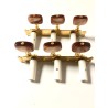 Clavijero Gotoh Clásica Dorado Modelo 35G620-1R-GG