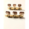 Clavijero Gotoh Clásica Dorado Modelo 35G620-1R-GG